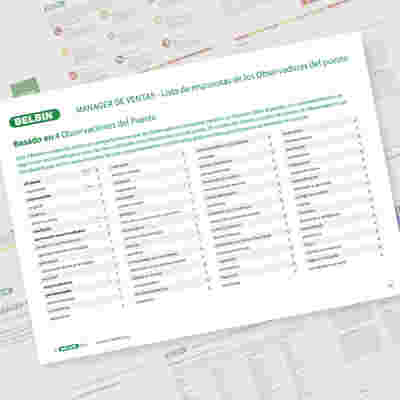 ES - Belbin Job Report Sales Manager List Of Observer Responses For Jobs Showcase