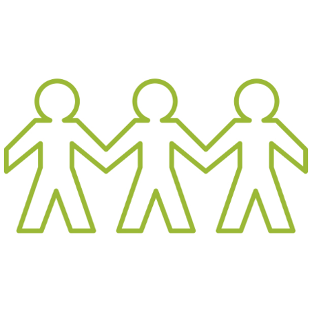 Belbin Team Roles Teamworker Line Icon 75
